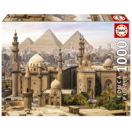 [E19611] PUZZLE 1000 EL CAIRO, EGIPTO EDUCA 19611