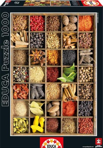 [E15524] PUZZLE 1000 ESPECIAS EDUCA 15524