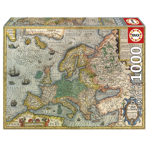 [E19624] PUZZLE 1000 MAPA DE EUROPA FSC(R) EDUCA 19624 MAPA DE EUROPA FSC(R) EDU