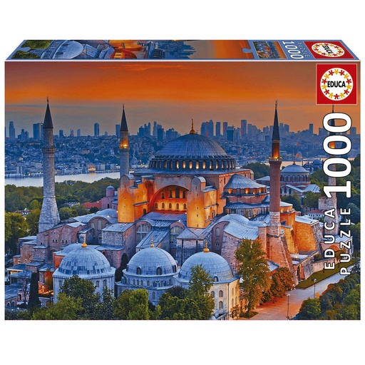 [E19612] PUZZLE 1000 MEZQUITA AZUL, E EDUCA 19612
