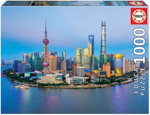 [E19254] PUZZLE 1000 SHANGHAI AL ATARDER FS