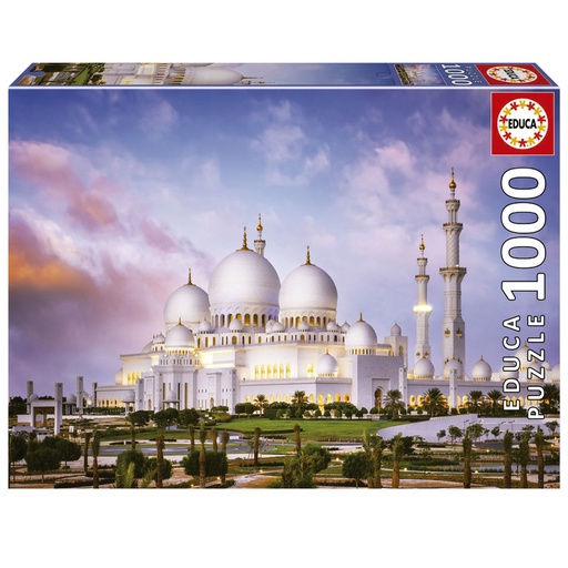 [E19644] PUZZLE 1000 SHEIKH ZAYED GRAND MOSQ EDUCA 19644 SHEIKH ZAYED GRAND MOSQ