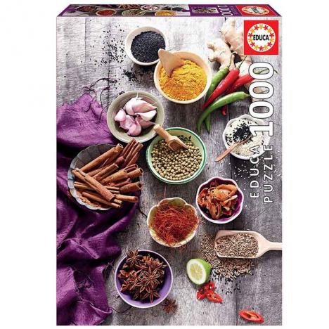 [E17974] PUZZLE 1000 SURTIDO DE ESPECIAS   EDUCA 17974  