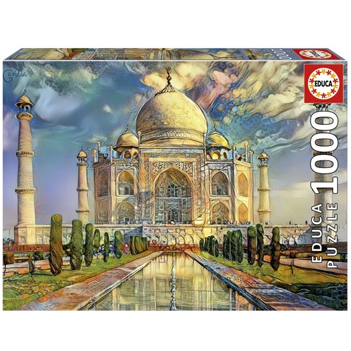 [E19613] PUZZLE 1000 TAJ MAHAL FSC(R) EDUCA 19613