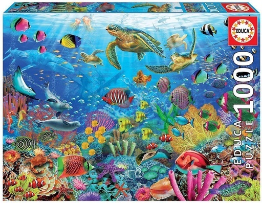 [E19266] PUZZLE 1000 TORTUGAS EN EL PARAÍSO EDUCA 19266