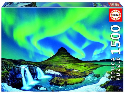 [E19041] PUZZLE 1500 AURORA BOREAL ISLANDIA EDUCA 19041