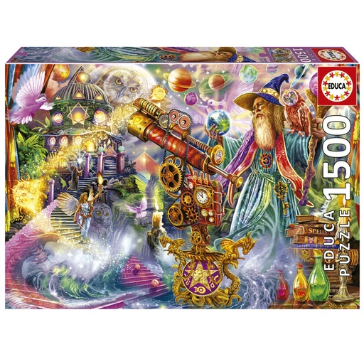 [E19616] PUZZLE 1500 HECHIZO DE MAGO FSC(R)EDUCA 19616