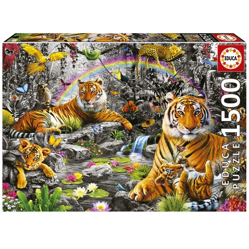 [E19563] PUZZLE 1500 SELVA RADIANTE FSC(R)EDUCA 19563