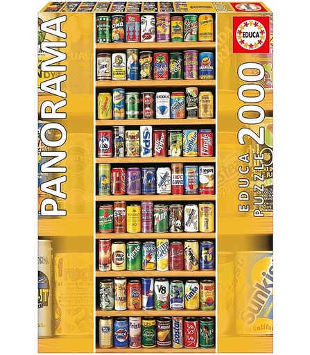 [E11053] PUZZLE 2000 LATA SOBRE LATA- EDUCA 11053