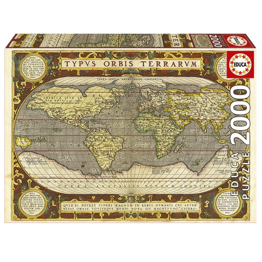 [E19620] PUZZLE 2000 MAPAMUNDI FSC(R) EDUCA 19620 MAPAMUNDI FSC(R) EDUCA 19620