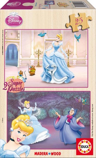 [E15284] PUZZLE 2X25 CENICIENTA