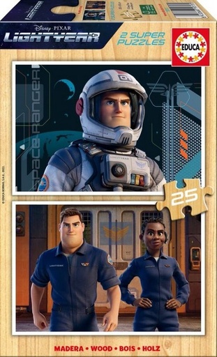 [E19313] PUZZLE 2X25 LIGHTYEAR FSC(R)