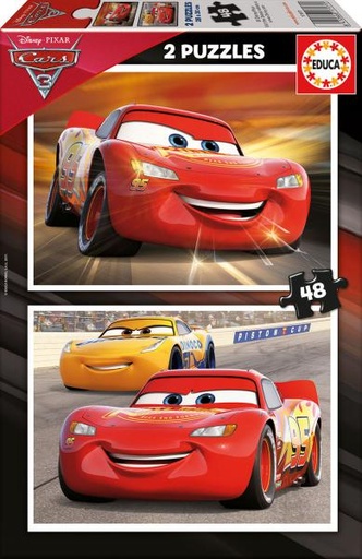 [E17177] PUZZLE 2X48 CARS 3 EDUCA 17177