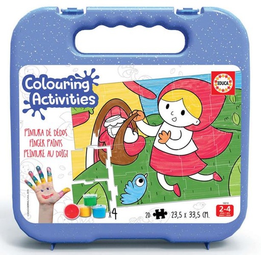 [E18210] PUZZLE 20 CAPERUCITA ROJA COLOURIN AP EDUCA E18210
