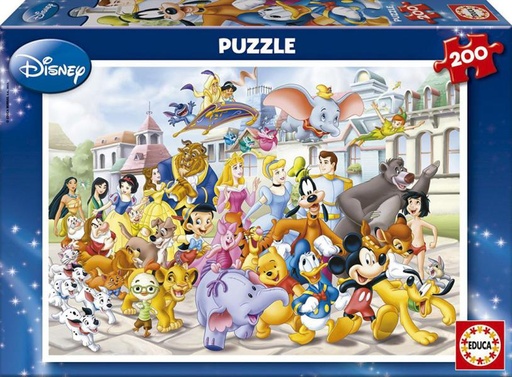 [E13289] PUZZLE 200 CABALGATA DESFILE DISNEY   EDUCA 13289