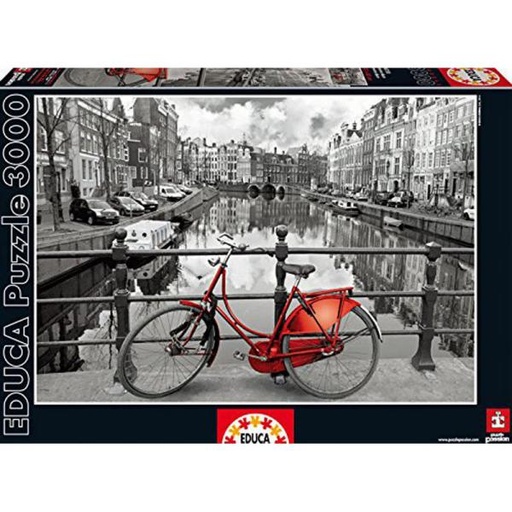 [E16018] PUZZLE 3000 AMSTERDAM  EDUCA 16018