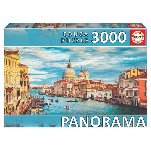 [E19053] PUZZLE 3000 GRAN CANAL DE VENECIA PANORAMA  EDUCA 19053