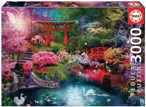 [E19282] PUZZLE 3000 JARDÍN JAPONÉS EDUCA 19282