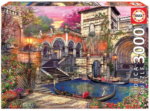 [E16320] PUZZLE 3000 ROMANCE EN VENECIA EDUCA 16320