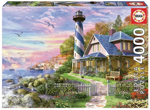 [E17677] PUZZLE 4000 FARO EN ROCK BAY EDUCA 17677