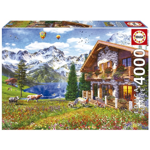 [E19568] PUZZLE 4000 HOGAR EN LOS ALP EDUCA 19568