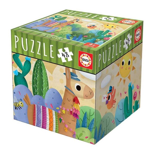 [E18075] PUZZLE 48 ANIMALES EDUCA E18075