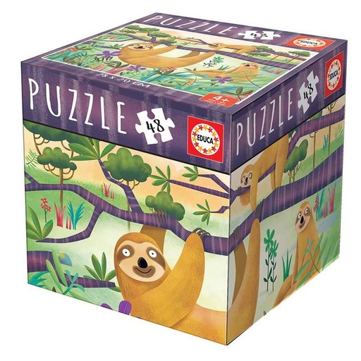 [E18077] PUZZLE 48 ANIMALES EDUCA E18077