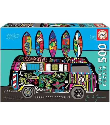 [E19246] PUZZLE 500 CALIFORNIA DREAMING