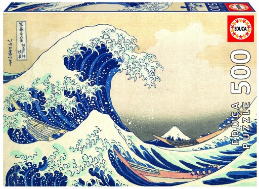 [E19002] PUZZLE 500 GRAN OLA DE KANAGAWA FS EDUCA 19002