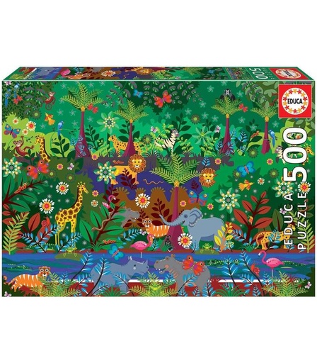 [E19245] PUZZLE 500 JUNGLA