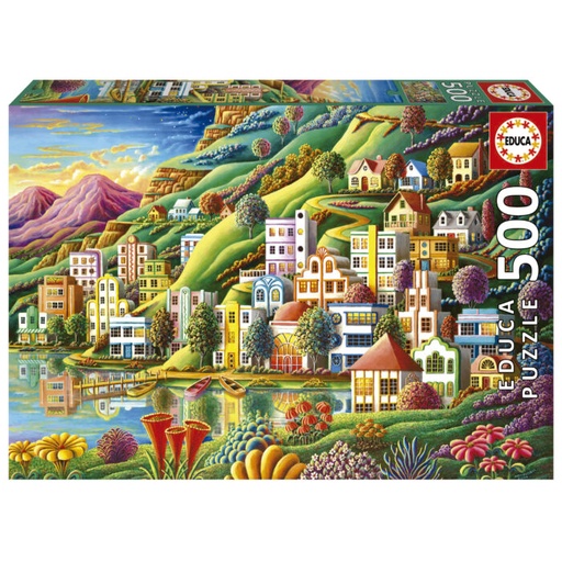 [E19552] PUZZLE 500 PUERTO ESCONDIDO FSC(R)  EDUCA 19552  EDUCA 19552