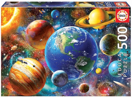 [E18449] PUZZLE 500 SISTEMA SOLAR EDUCA 18449