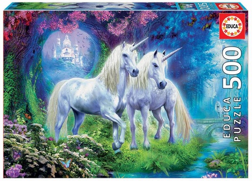 [E17648] PUZZLE 500 UNICORNIOS EN EL BOSQUE EDUCA 17648