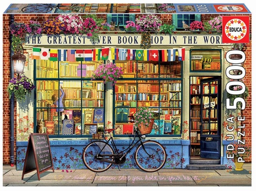 [E18583] PUZZLE 5000 LA MEJOR LIBRERÍA DEL MUNDO EDUCA 18583